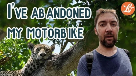 I've abandoned my motorbike