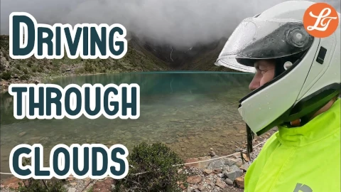 Driving through clouds